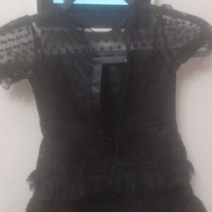 Elegant Black Kids Formal Dress